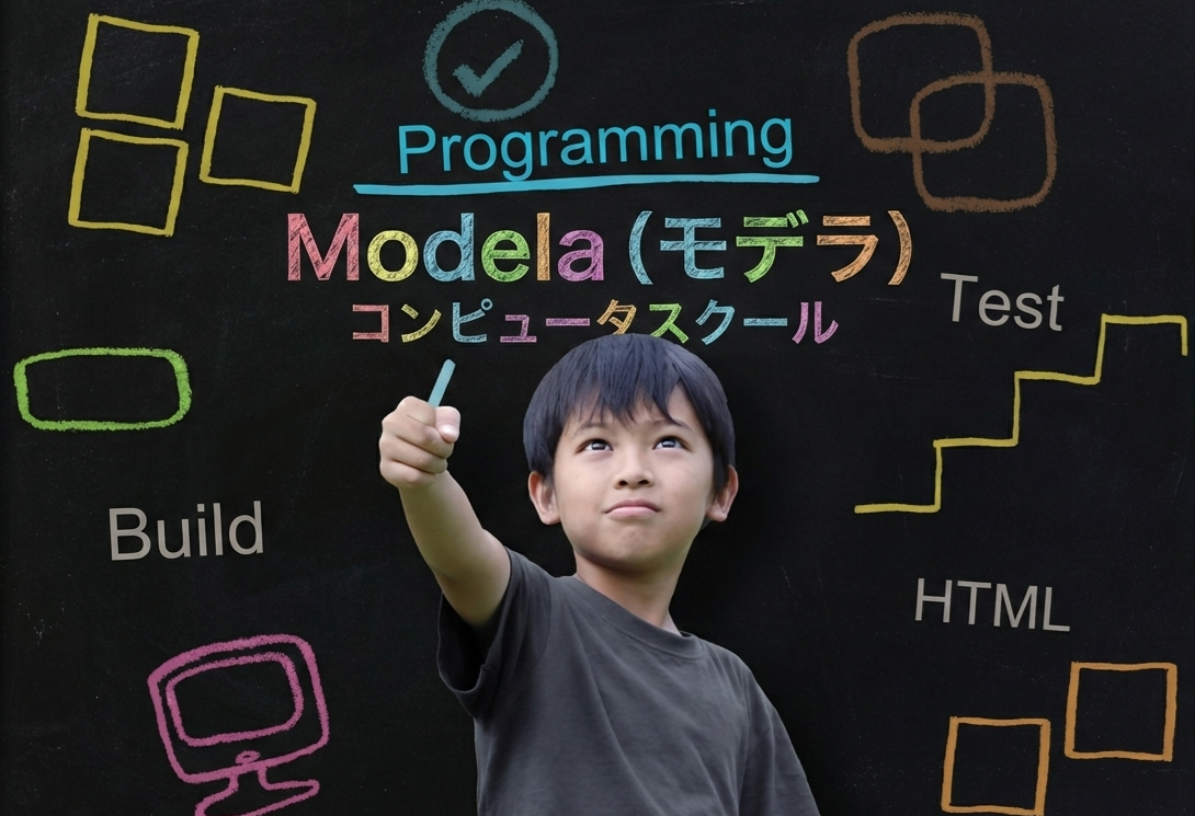 Modela（モデラ）の看板